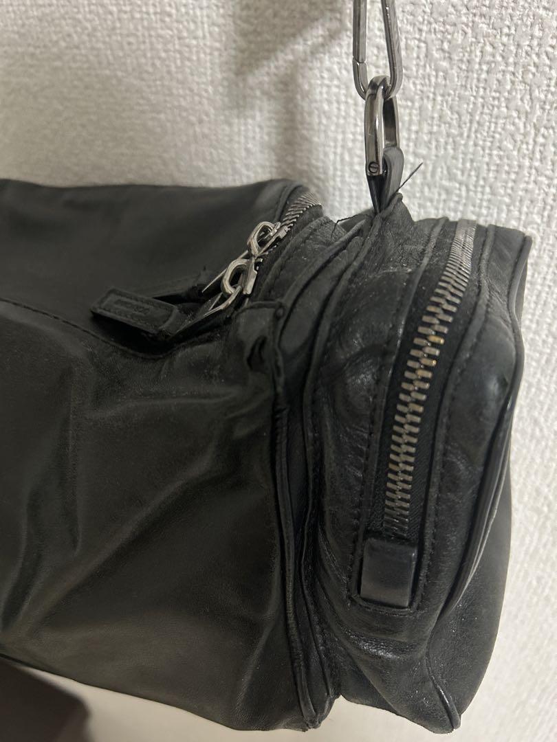 Dior homme レザーショルダーバッグ 黒