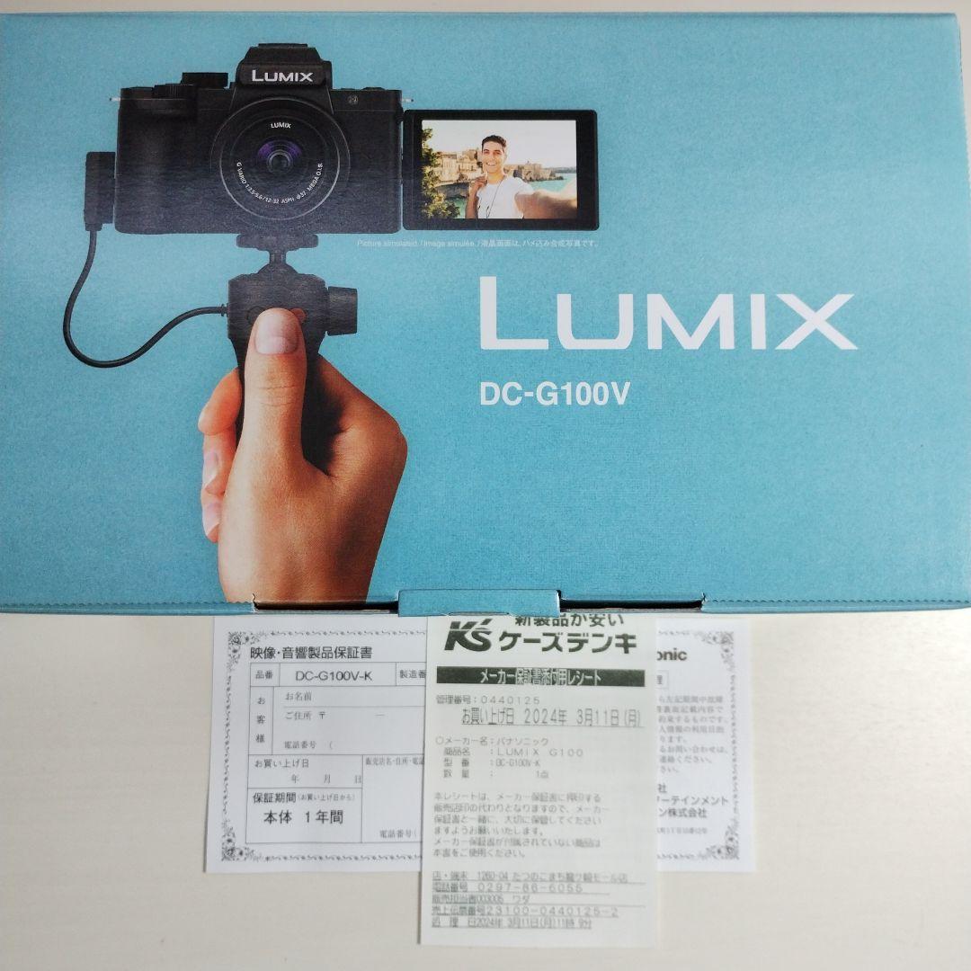 かいくん様用Panasonic Lumix DC-G100V 未使用 レンズ無し かいくん様用Panasonic Lumix DC-G100V 未使用 レンズ無し