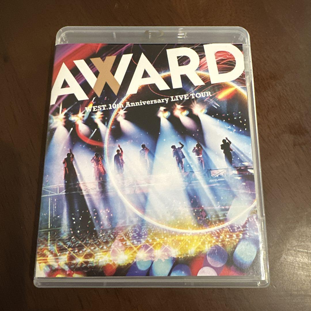 AWARD WEST 10th Anniversary LIVE TOUR 2枚 ベストセラー 商品CD・DVD・ブルーレイ - WEST.10th Anniversary