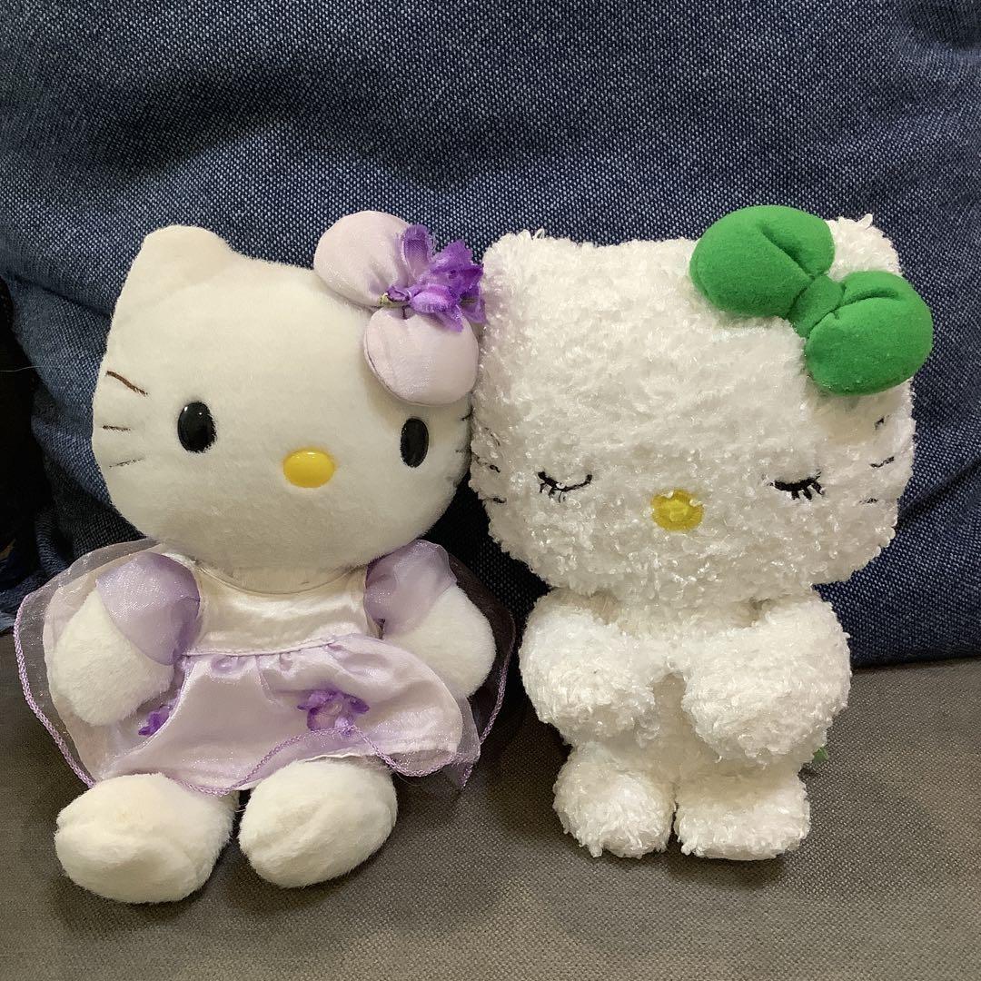 水芭蕉　ハローキティ　ぬいぐるみキーホルダー ハローキティ♡ぬいぐるみキーホルダー