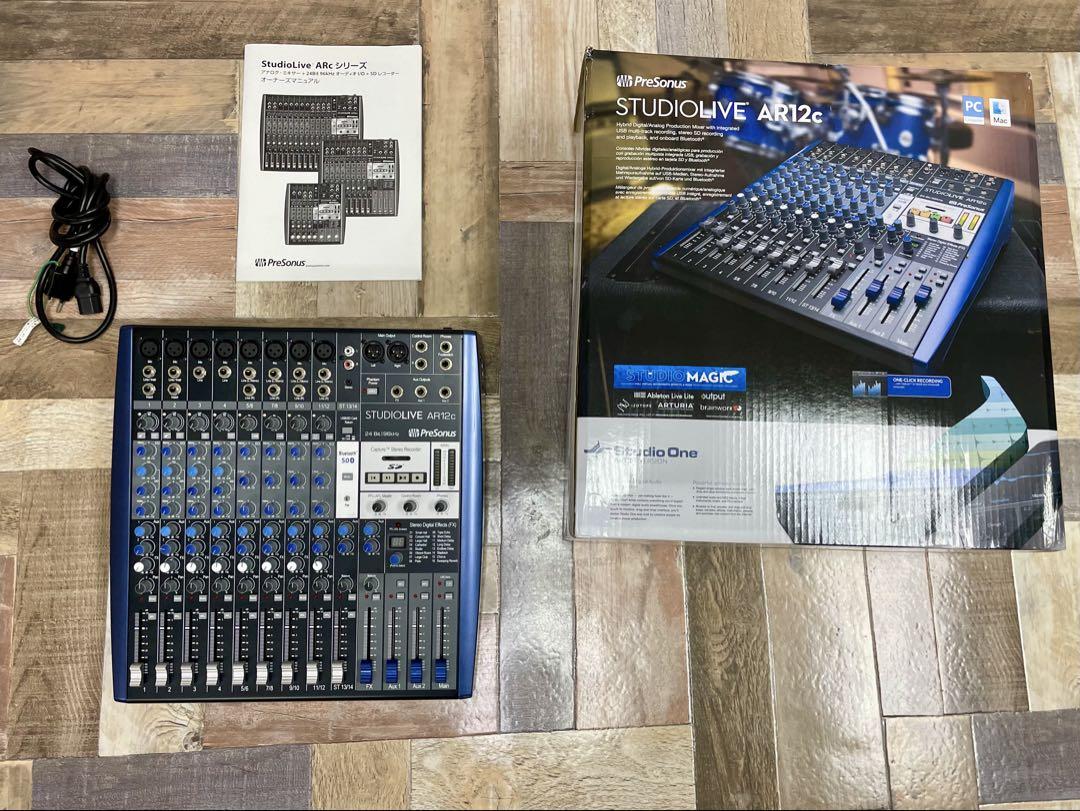 PRESONUS StudioLive AR12c アナログミキサー　レコーダー