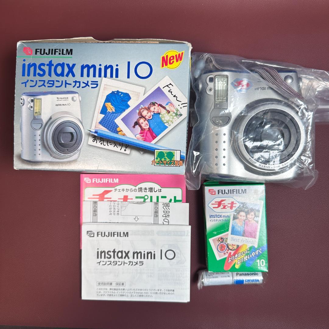 【動作確認済み】 富士フイルム チェキ instax mini10 電池付き
