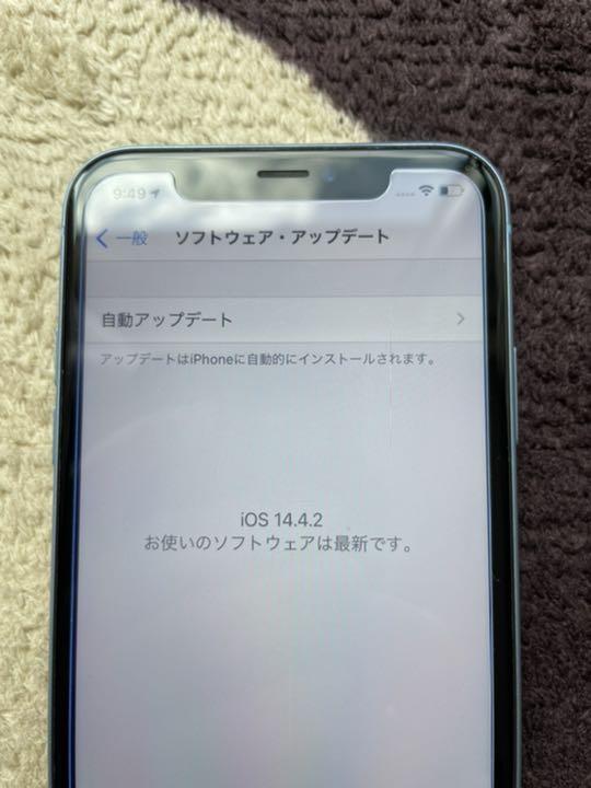 iPhone XR ブルー　128GB  SIMフリー