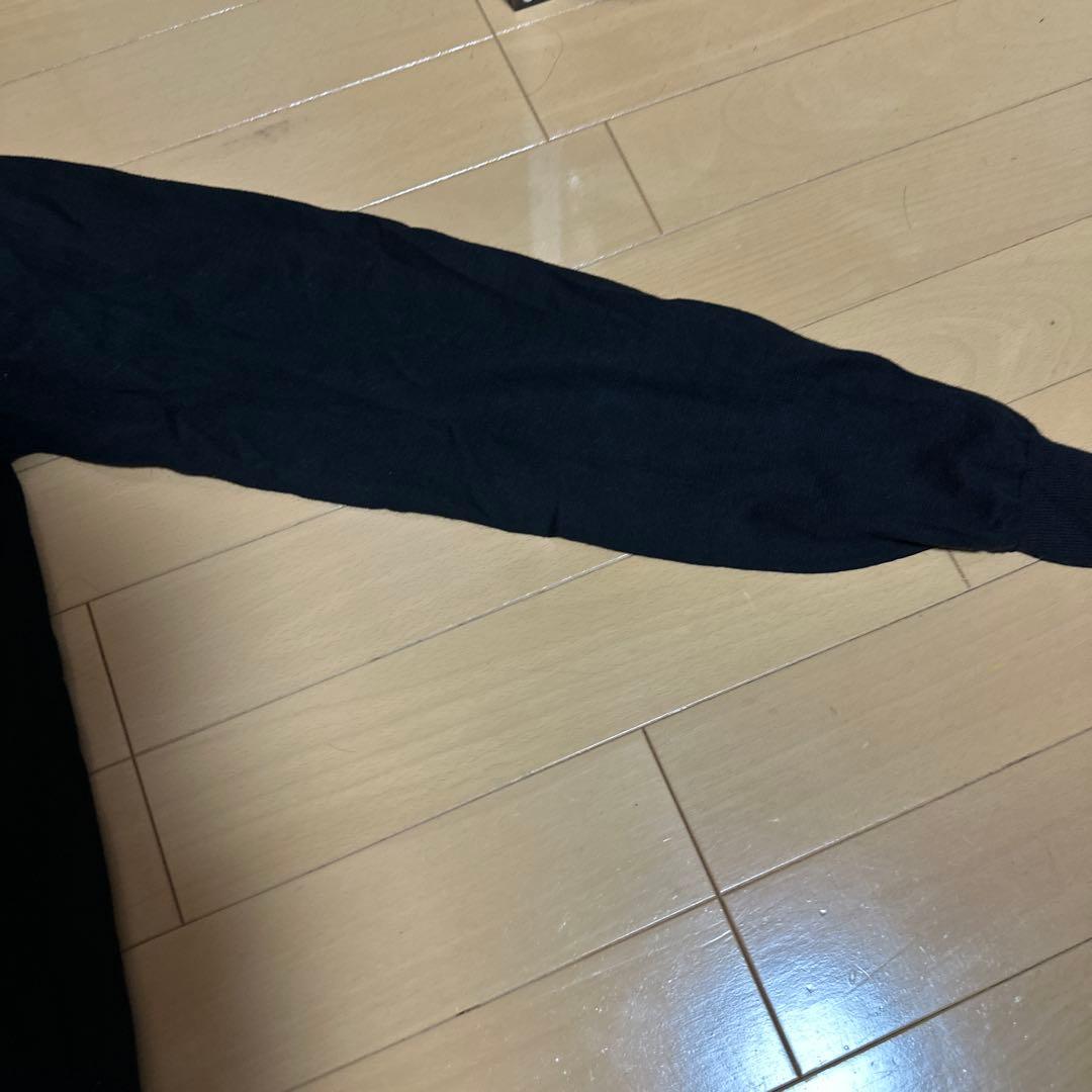 PRADA ブラック Vネックニット 54
