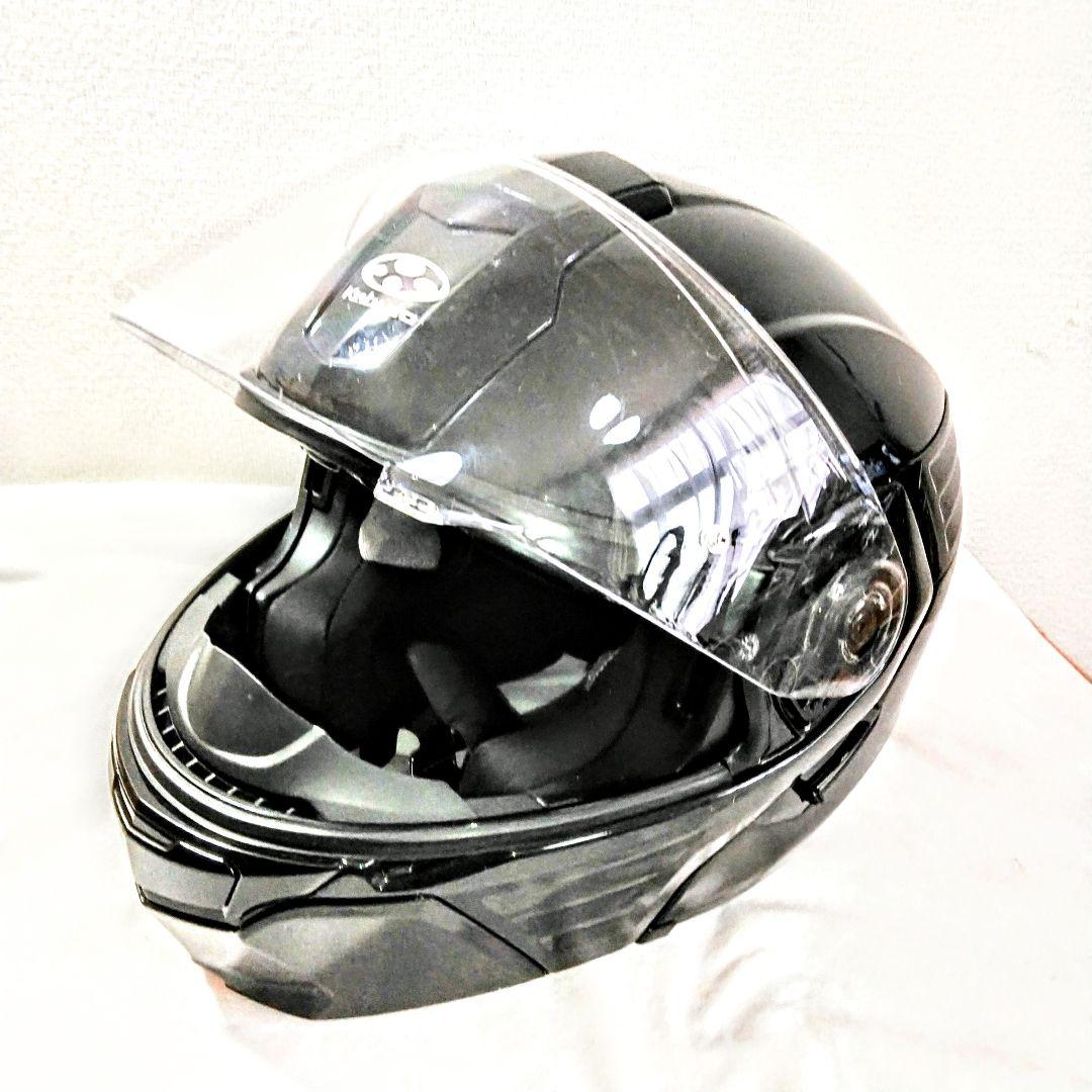 ヘルメット Kabuto KAZAMI　サイズL　ブラックメタリック ヘルメット Kabuto KAZAMIサイズLブラックメタリック