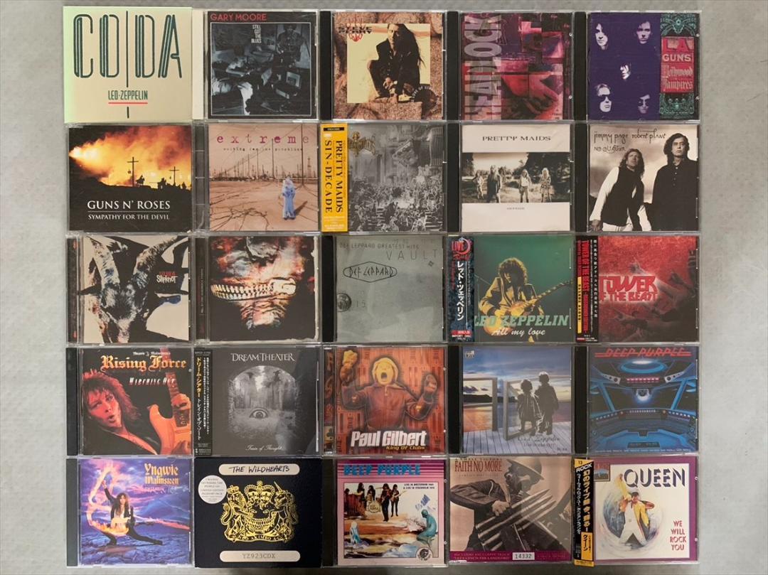 メタル・ハードロック CD まとめて100枚セット [KE615]