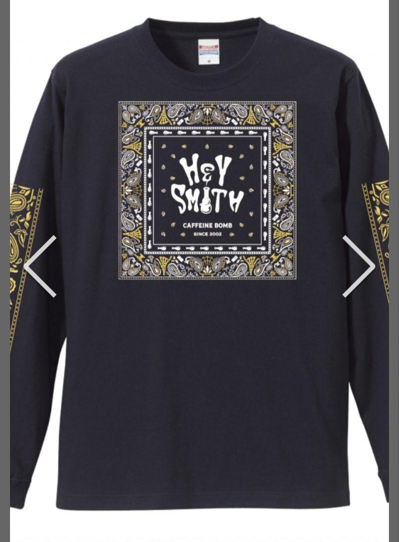 ヘイスミ　ペイズリーロンT XXLサイズ　HEY-SMITH　ロンT