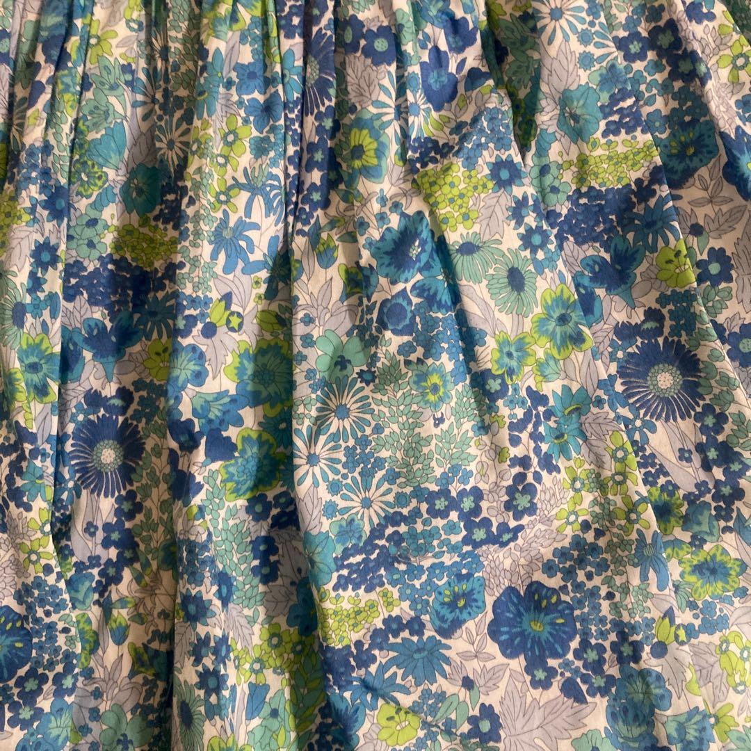 【再値引き】jacadi フラワープリント ワンピース 8A