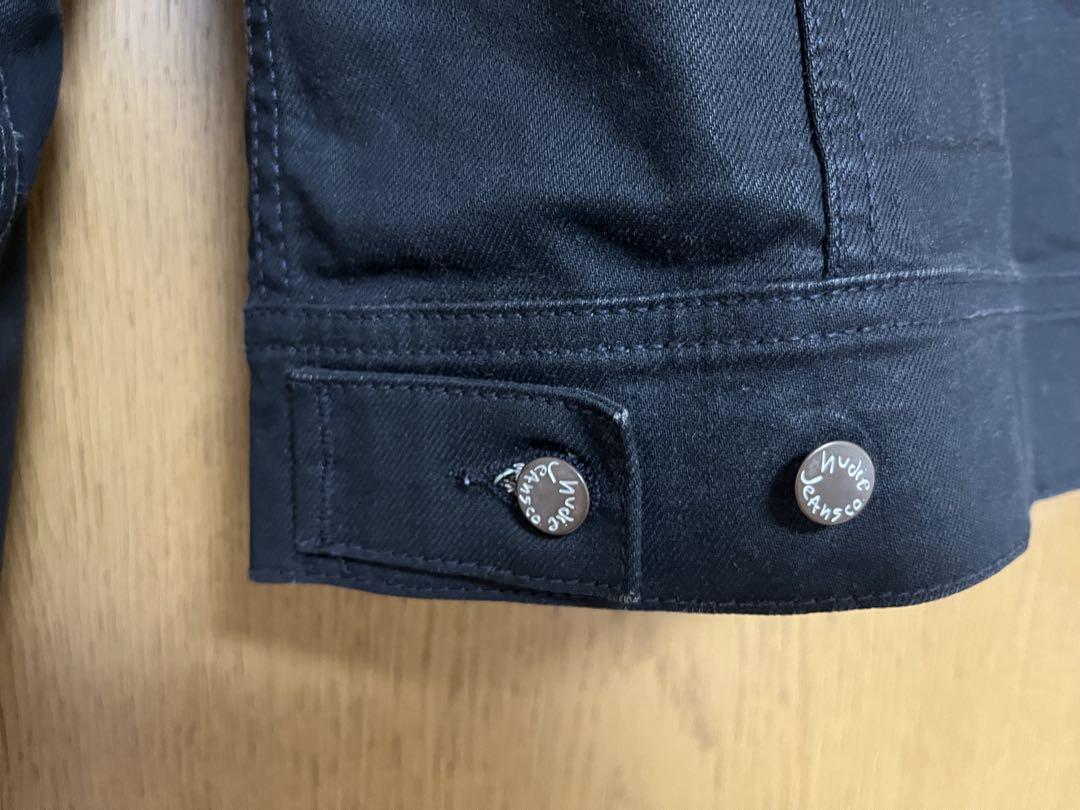 ジャケット・アウター nudie jeans conny dry black coated