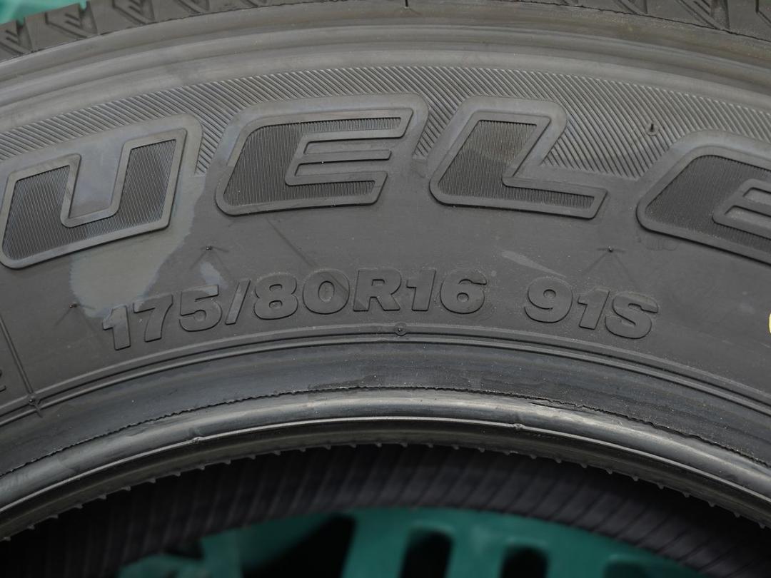 極上 納車前外し BS デューラー H/L852 175/80R16 4本 ③