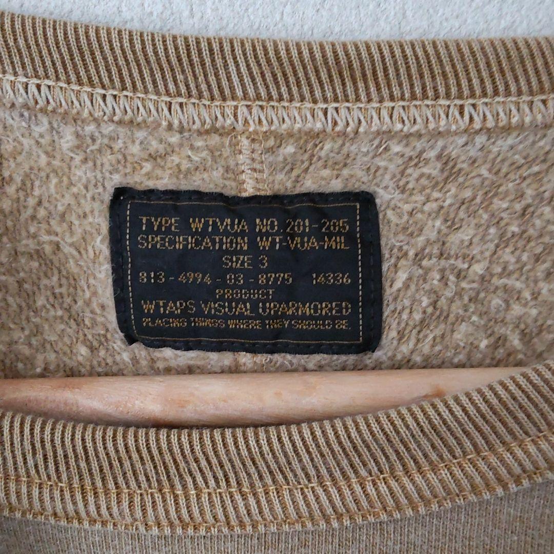 WTAPSピスネームポケ長袖スウェットサイズ3