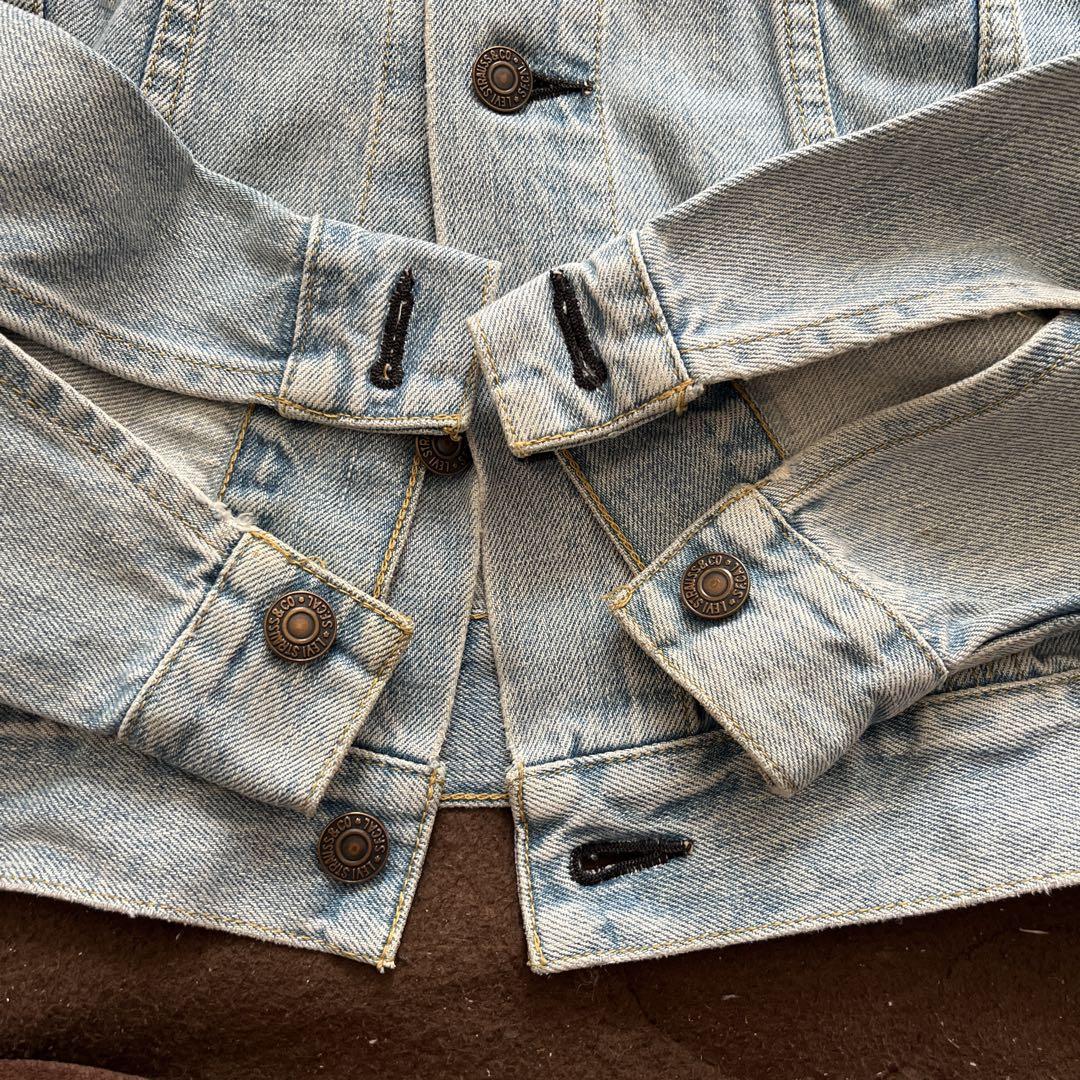 デニムジャケット　Levi'sリーバイス　71557-0214 90s ビッグE