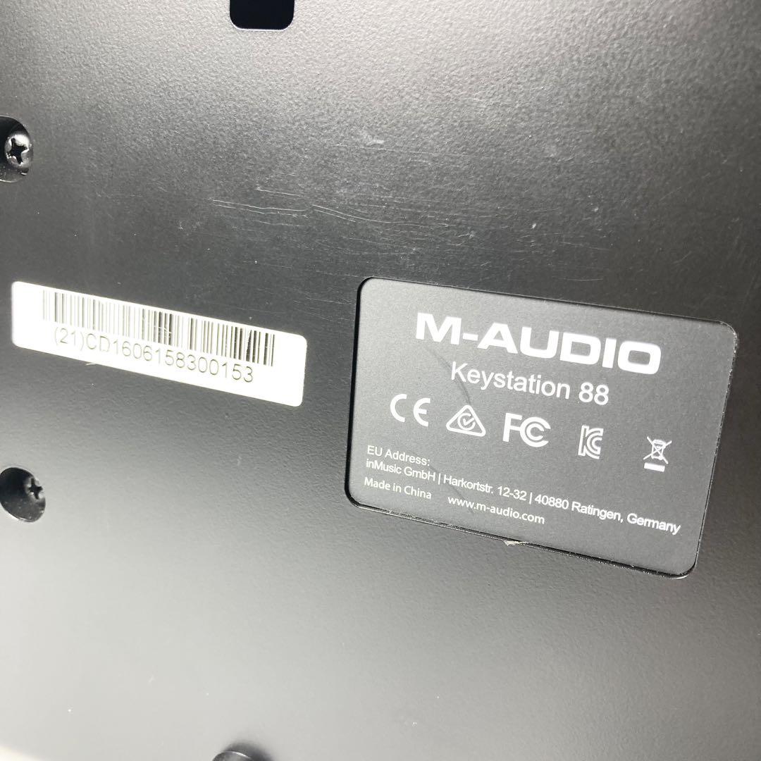 M-AUDIO MIDIキーボード keystation 88 88鍵盤