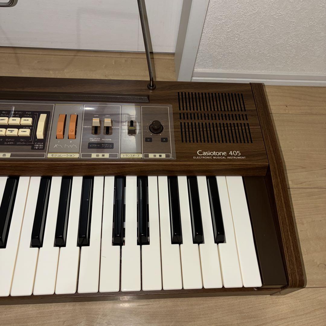 希少 CASIO カシオトーン Casiotone CT-405 電子キーボード