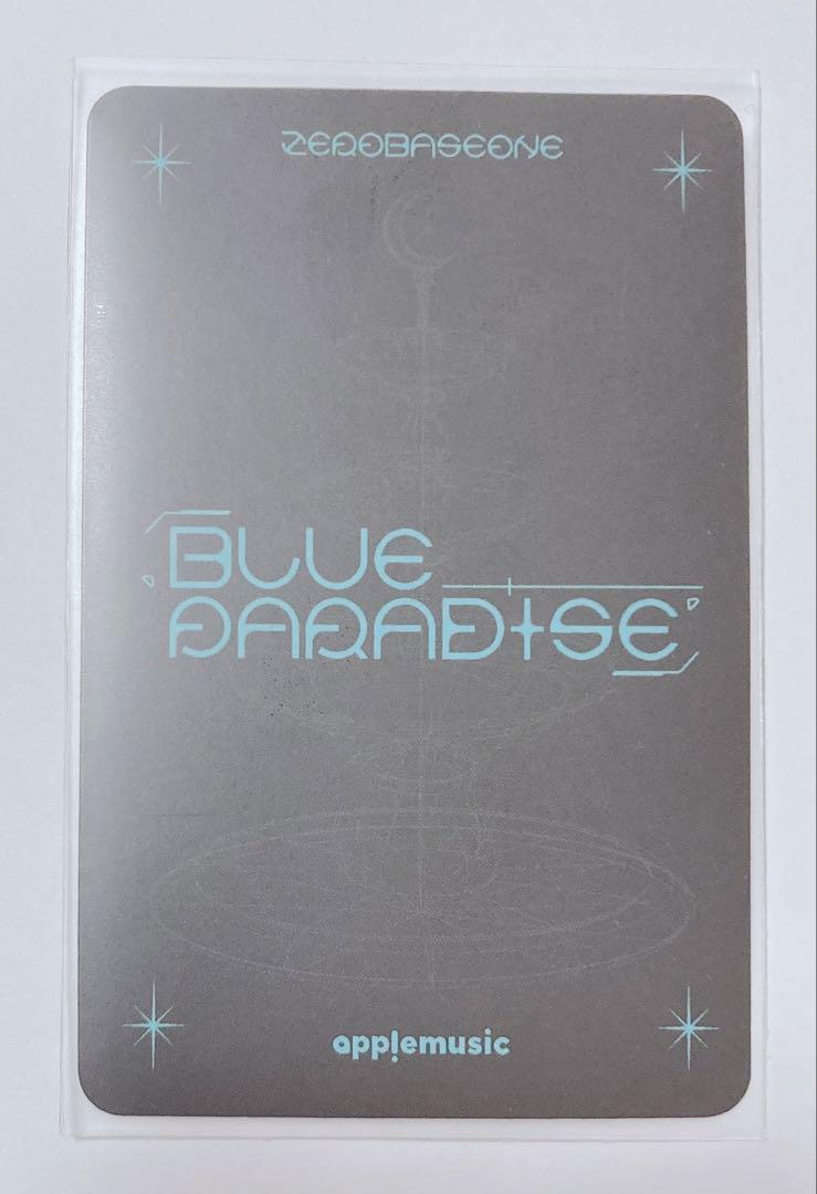 【オープニングセール】 blueparadise マシュートレカ applemusic zb1 ゼベワン - メルカリ タレントカード