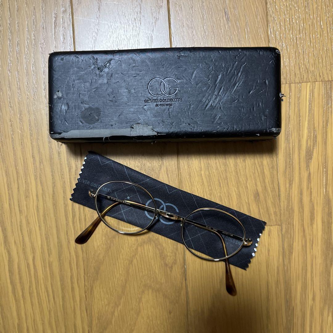 OG メガネ ゴールド伊達olivergoldsmith oliver oban