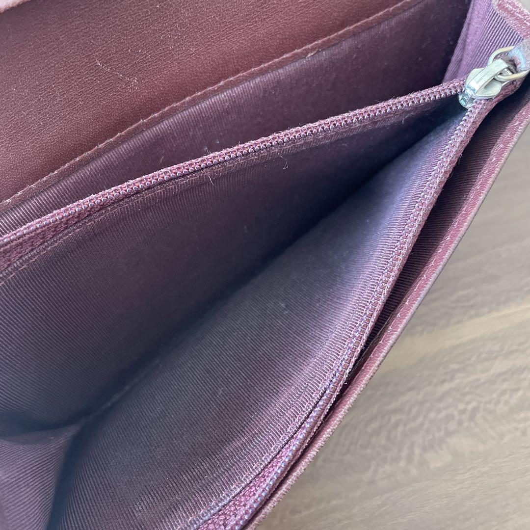 CHANEL マトラッセ 長財布 レザーブラック