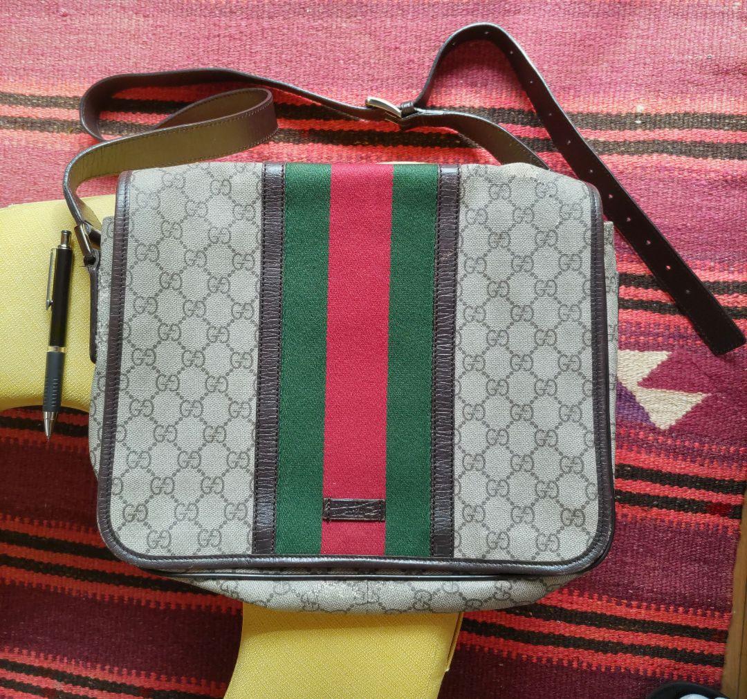 GUCCI グッチ ショルダーバッグ シェリーライン