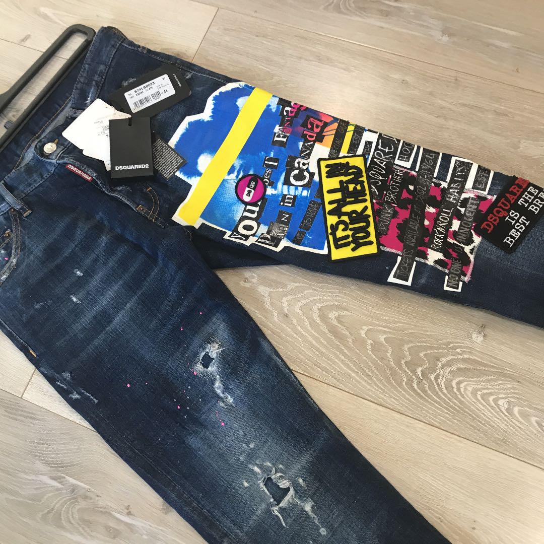 DSQUARED2☆ディースクエアード☆デニム パンツ 美品 正規品タグ付き DSQUARED2☆ディースクエアード☆デニム パンツ 美品 正規品タグ付き