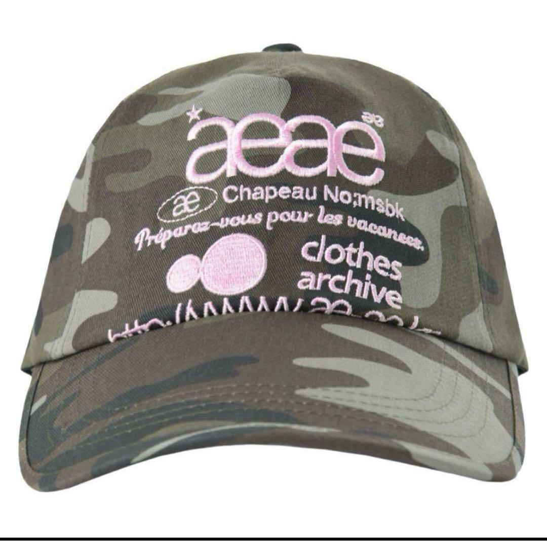 aeae 迷彩柄キャップWeb Logo 5 Pannel Ball Cap - メルカリ