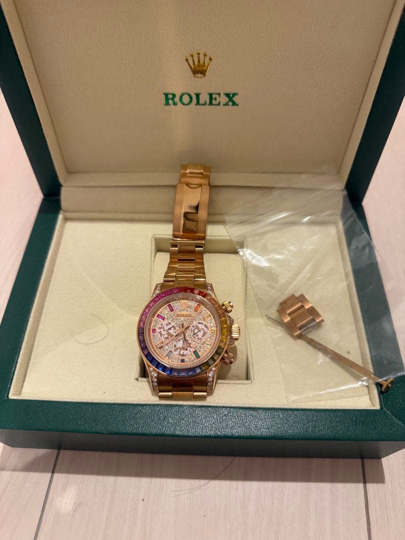 ROLEX ゴールド クロノグラフ