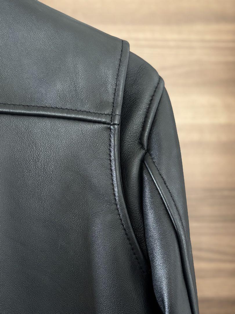 【美品】 ユナイテッドトウキョウ ラムレザーシングルライダース サイズ2