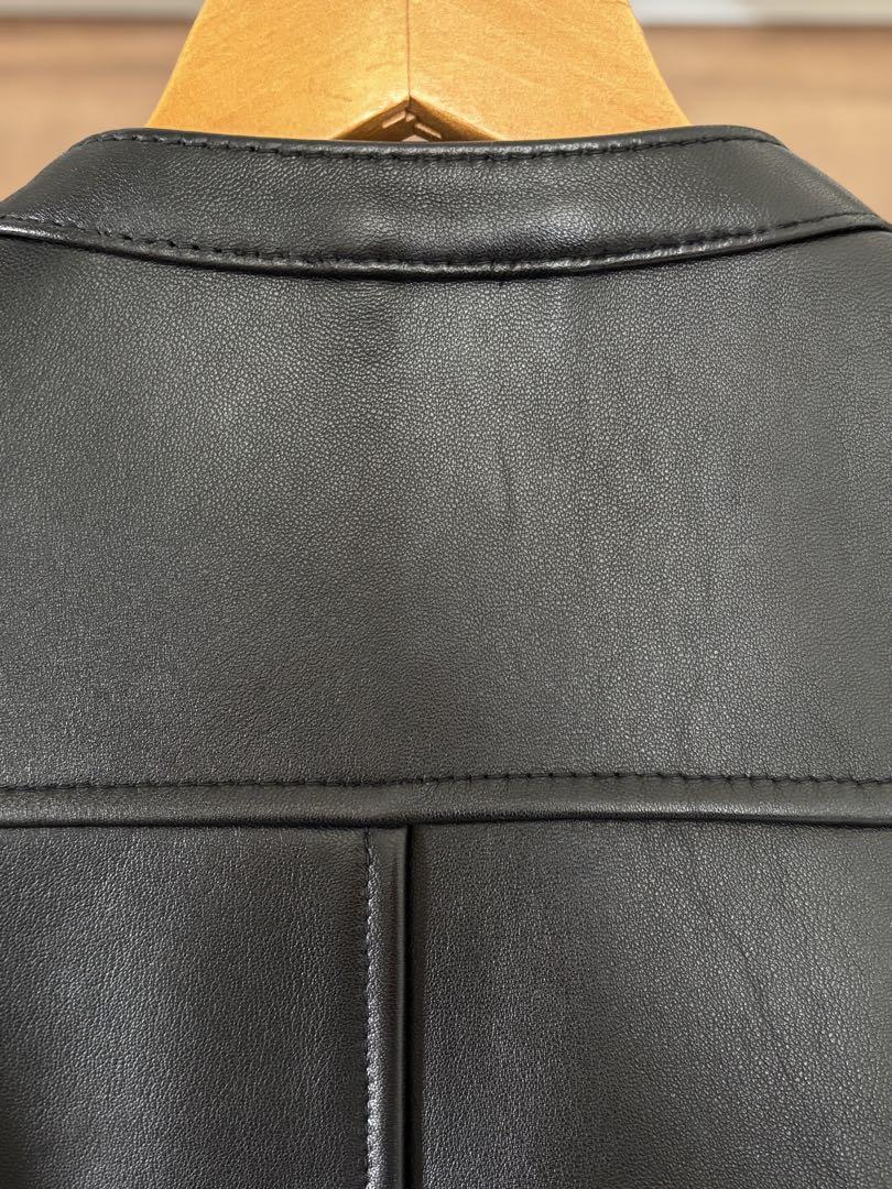 【美品】 ユナイテッドトウキョウ ラムレザーシングルライダース サイズ2