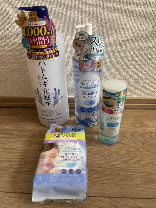 化粧水 メイク落とし クレンジングシート 4点セット マツエク対応 新品未使用 Shop At Mercari From Japan Buyee Bot Online