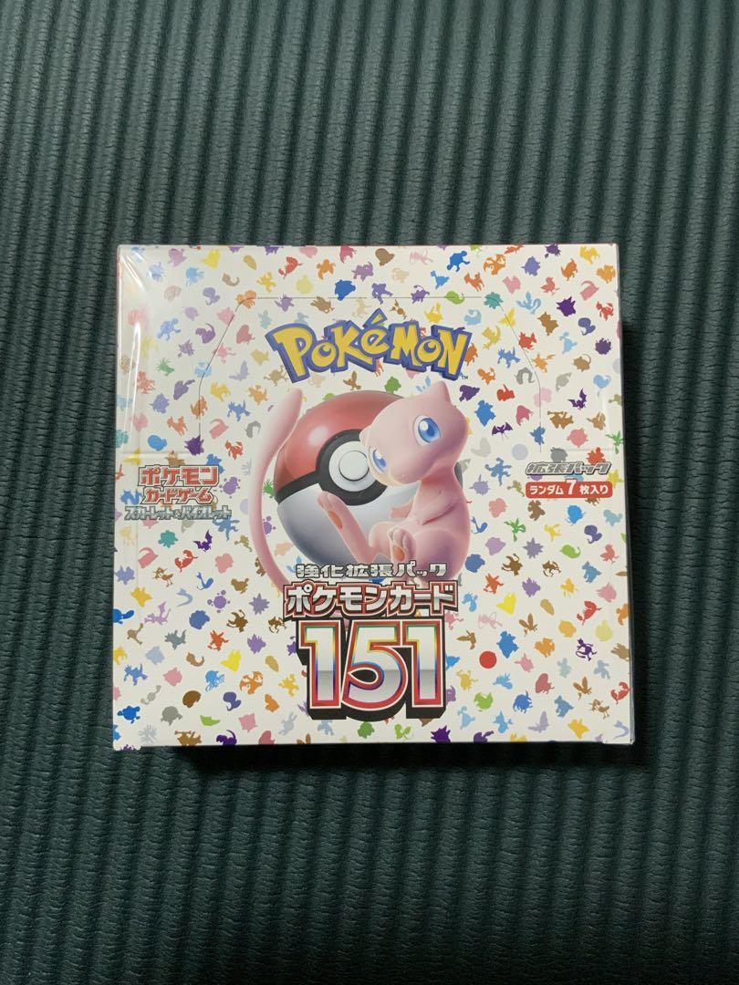 151 BOX 未開封 シュリンク付き ポケモンカード