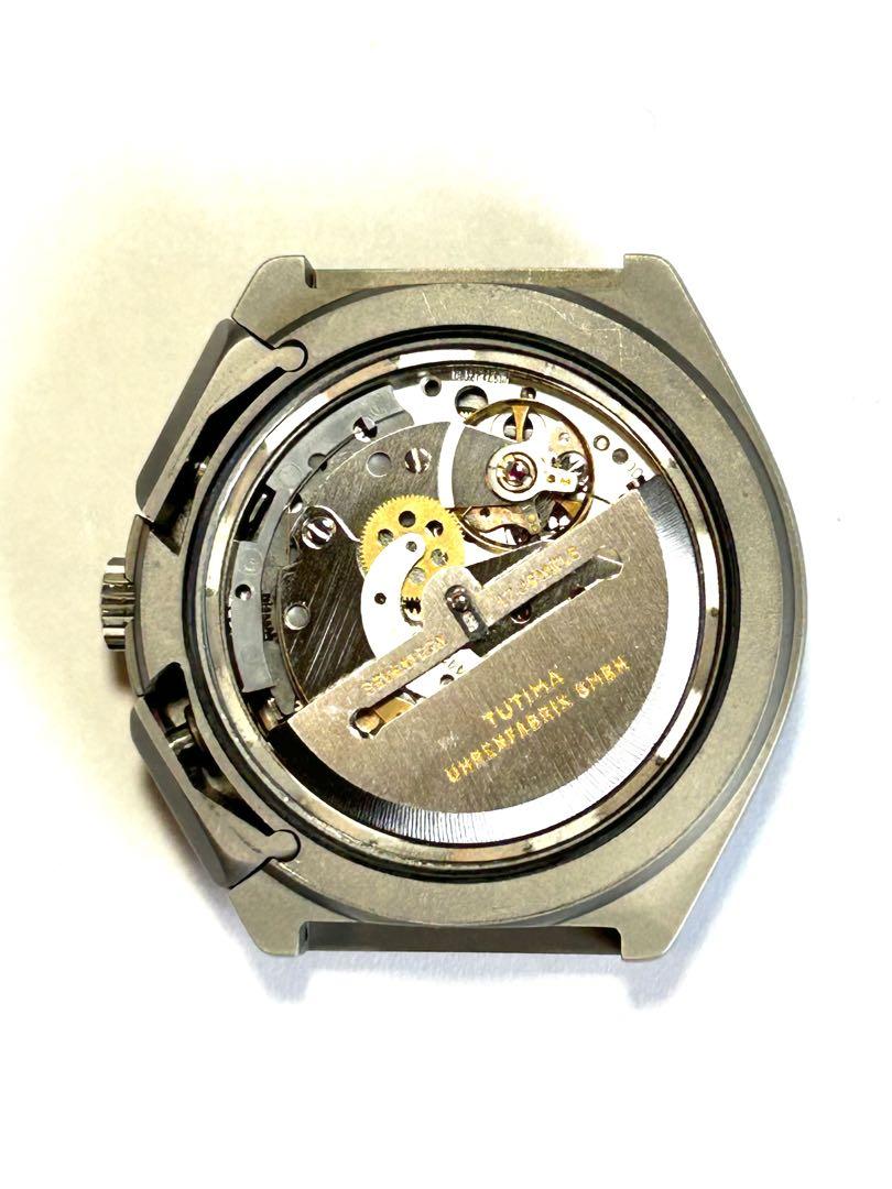 ハルク様用 TUTIMA ミリタリークロノグラフ ジャンク品