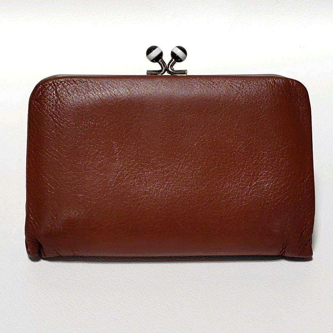 新品✨現行品　付属品あり　アニエスべー　ブラウン　折り財布　サフィアーノレザー 新品✨現行品 付属品あり アニエスべー ブラウン 折り財布