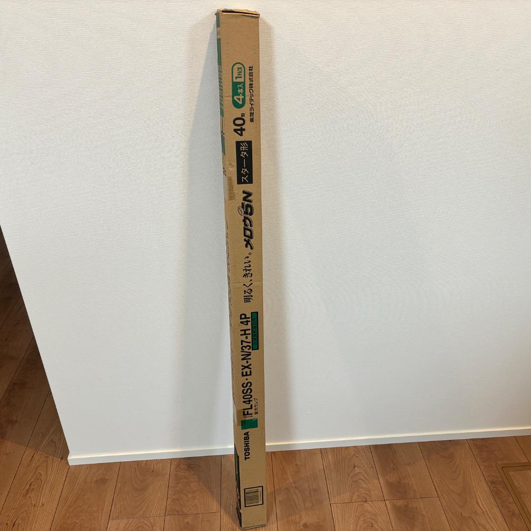 FL40SS・EX-N/37-H 直管蛍光灯 40形 長形昼白色 東芝４本