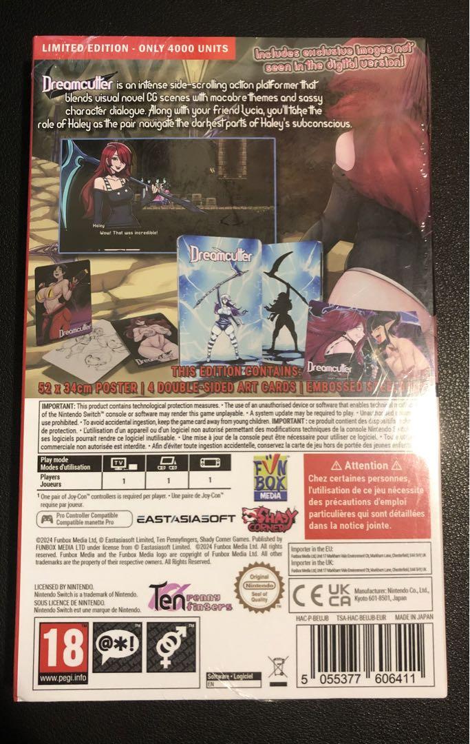Nintendo Switch Dreamcutter Limited Edition