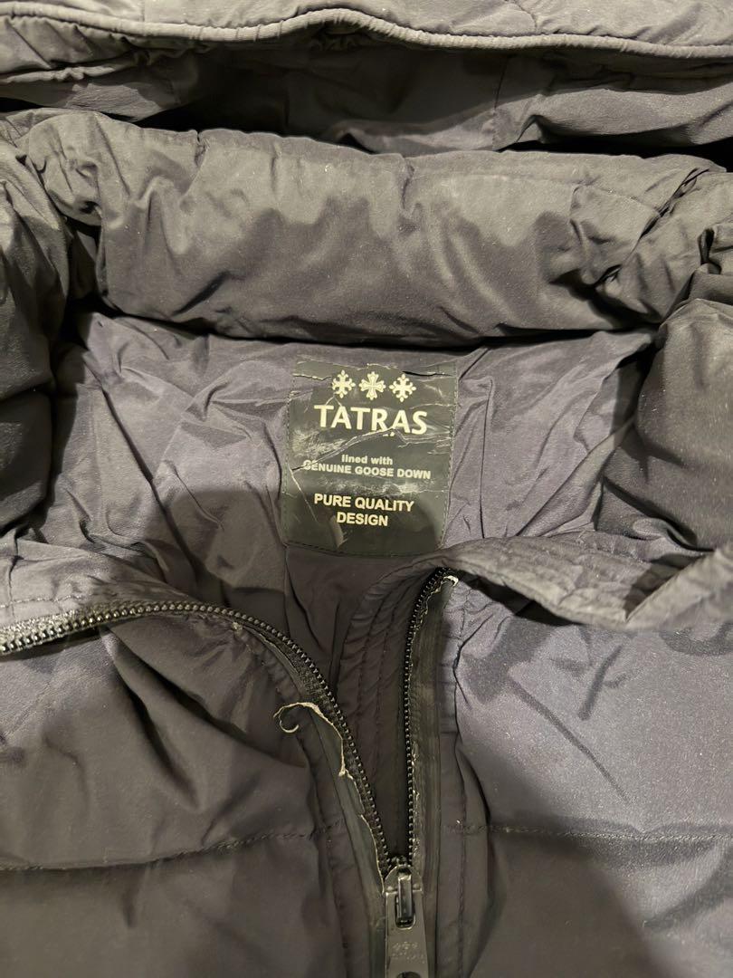 TATRAS ブラック ダウンジャケット フード付き TATRAS ブラック ダウンジャケット フード付き - ジャケット