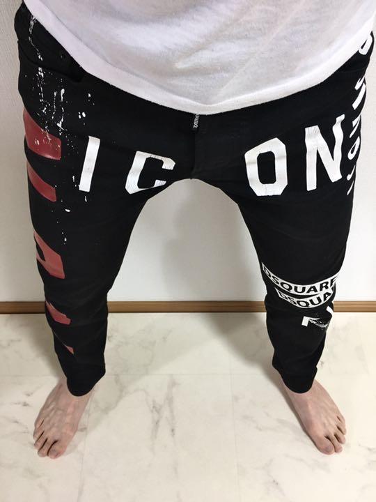 人気満点 名作 DSQUARED2 ディースクエアード Skater スケーター 42