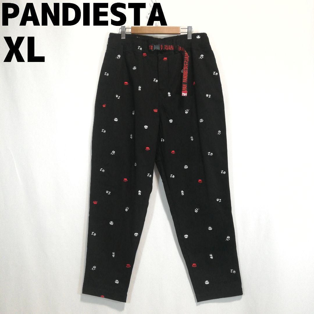 PANDIESTA XLサイズ サルエルパンツ モノグラム総柄 パンディエスタ