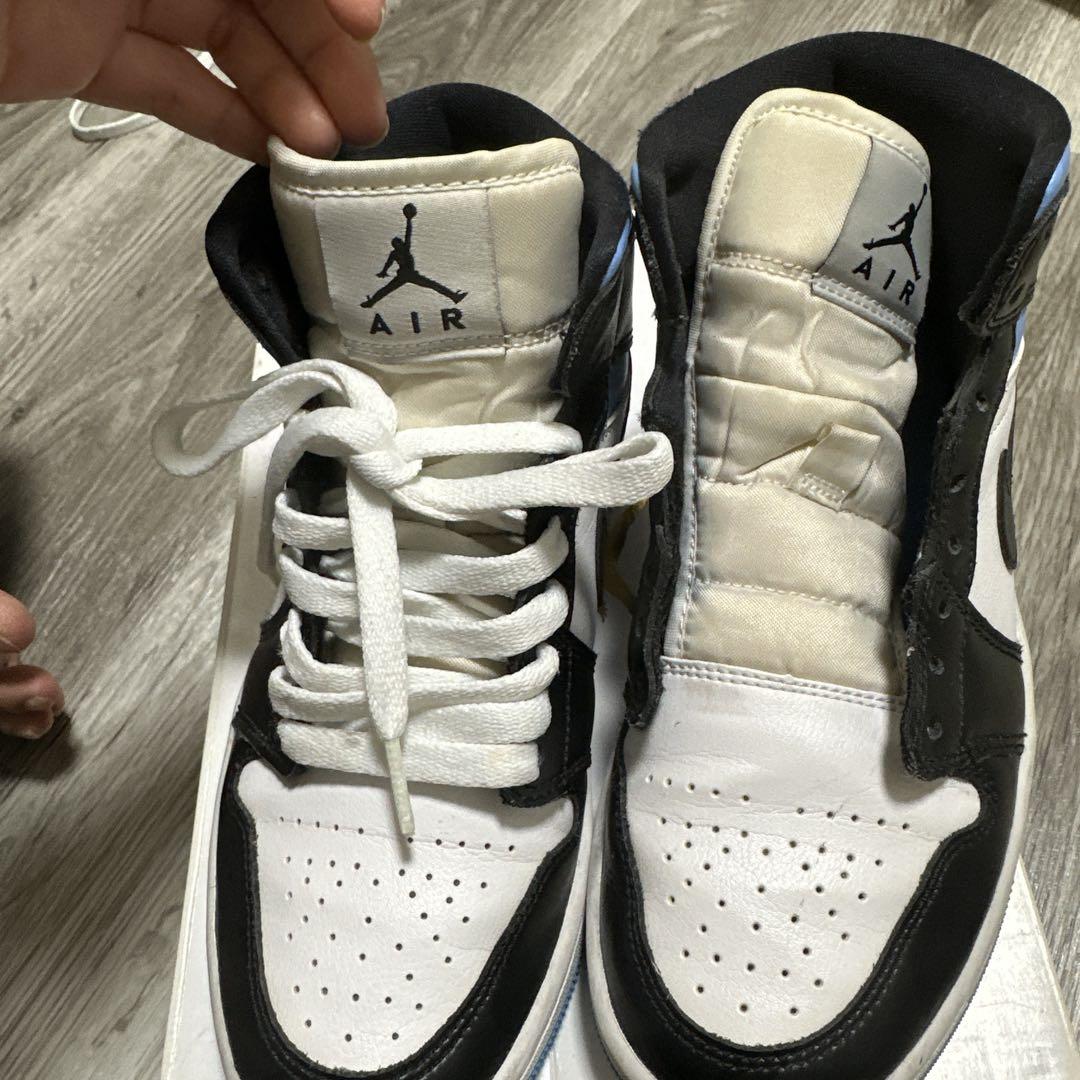 Air Jordan ハイカットスニーカー ホワイト/ブラック/ブルー