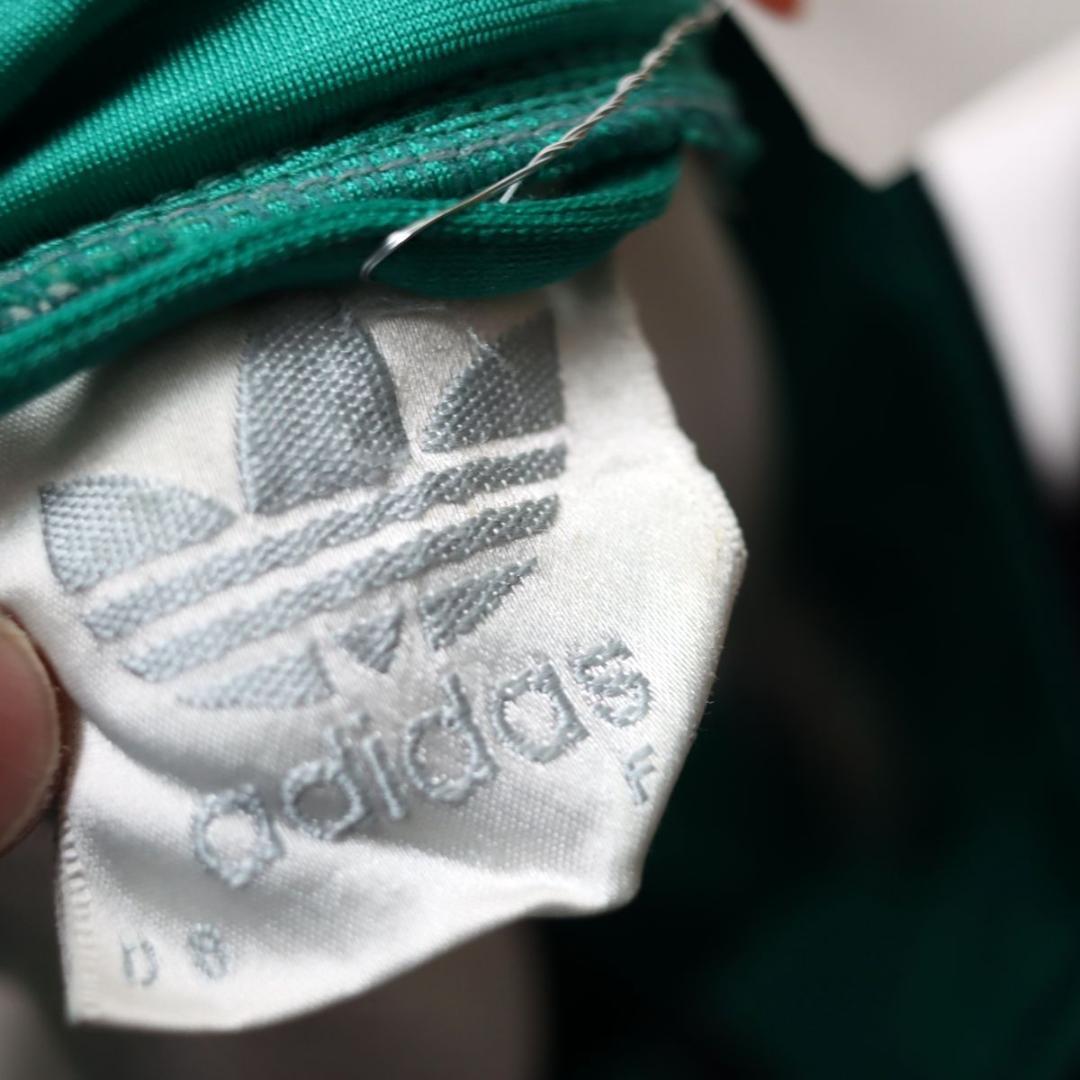 ヴィンテージ adidas アディダス トラックジャケット刺繡ロゴ L程度