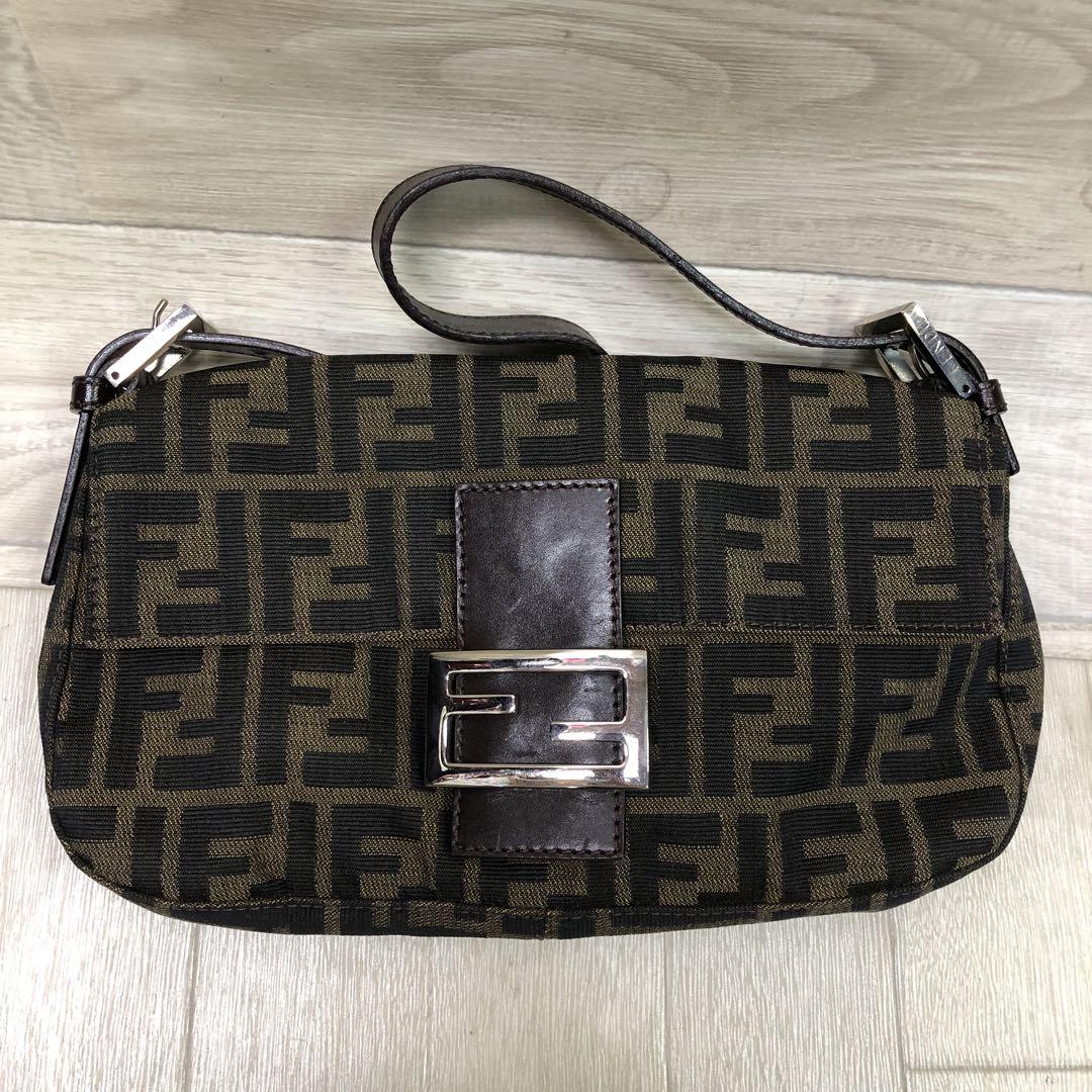 FENDI フェンディ マンマバケット ズッカ ハンドバッグ【1f5aac19】 画像2