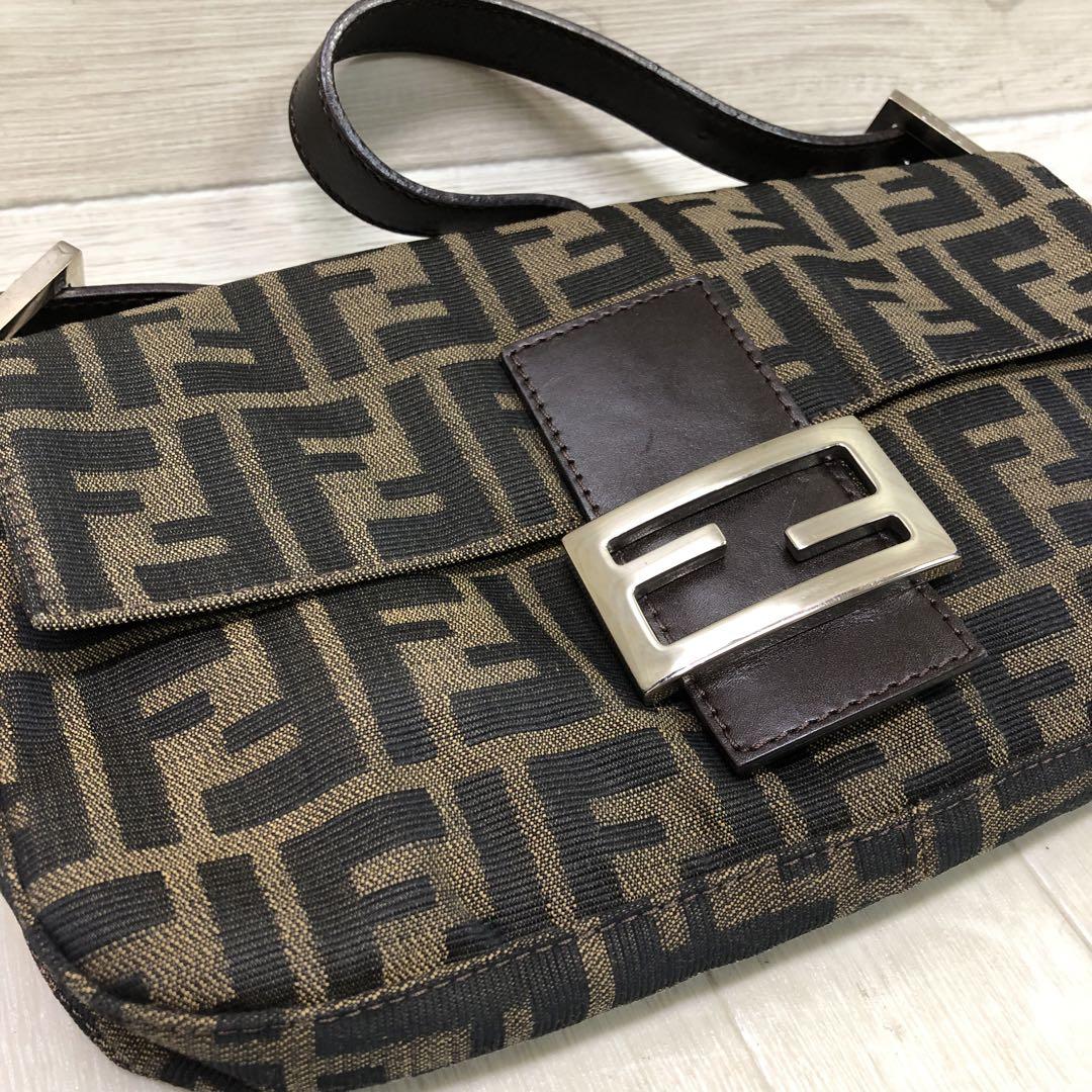 FENDI フェンディ マンマバケット ズッカ ハンドバッグ【1f5aac19】 画像3