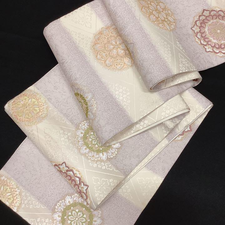 大人気HOT ◼️Q0016 kimono.金魚 袋帯正倉院松竹梅華文 長さ445cm 上品 BdvkH-m99669019824 超激安新作