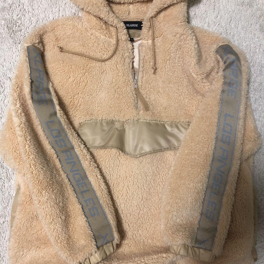 のサイズ﹫ XLARGE BOA FLEECE PULLOVER JACKET アウター YG4EO-m99669304125 ➂ロイやナイ