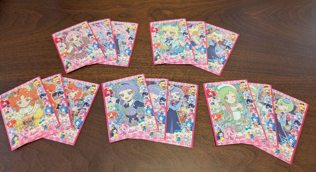 ひみつのアイプリ　アイプリワールド2025　メモリアルカード　5セット計15枚ゲームセンター・ゲームカード