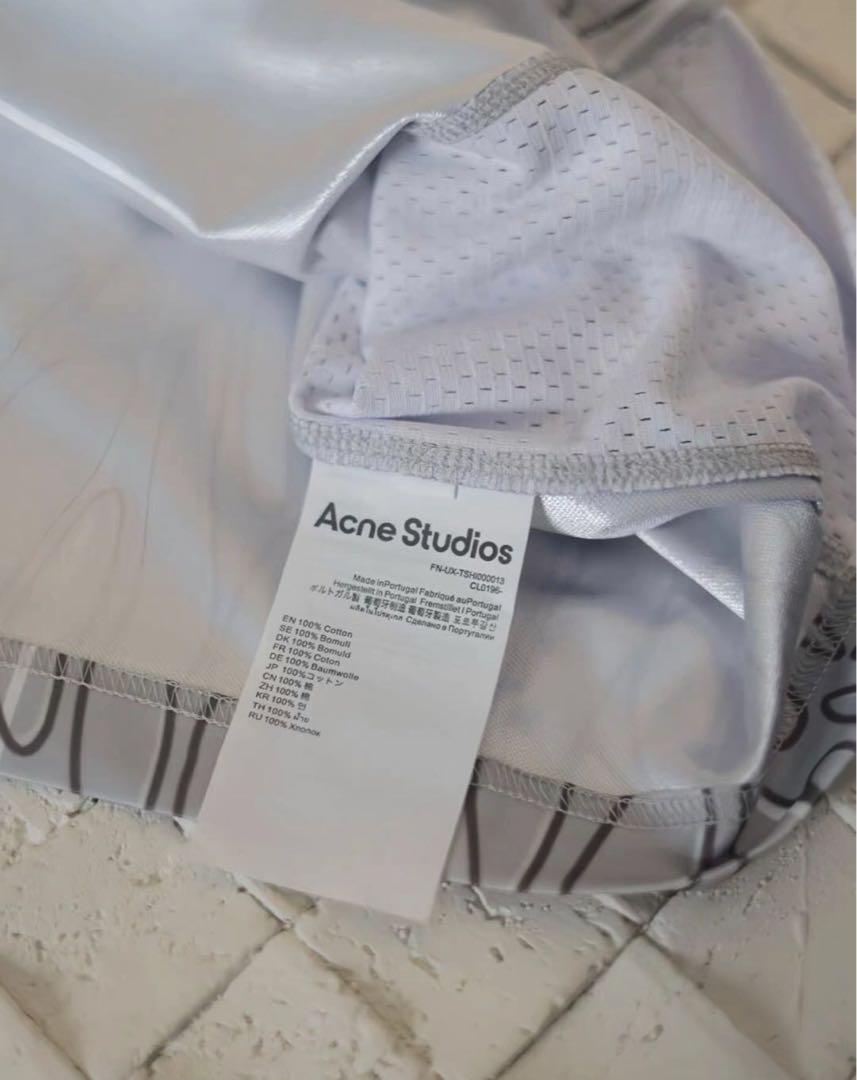 Acne Studios Kappa25ssコラボロゴTシャツ