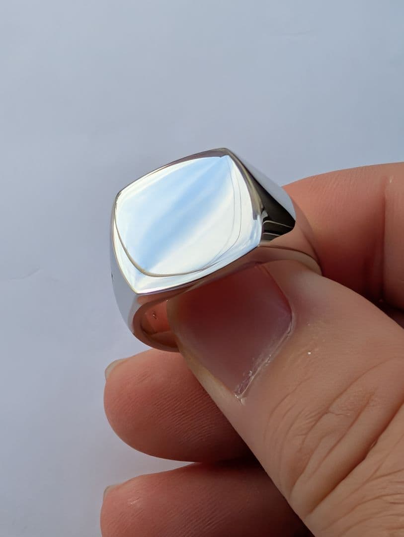 Tomwood cushionpolished ring 60(20号相当) Tomwood cushionpolished ring 60(20号相当)