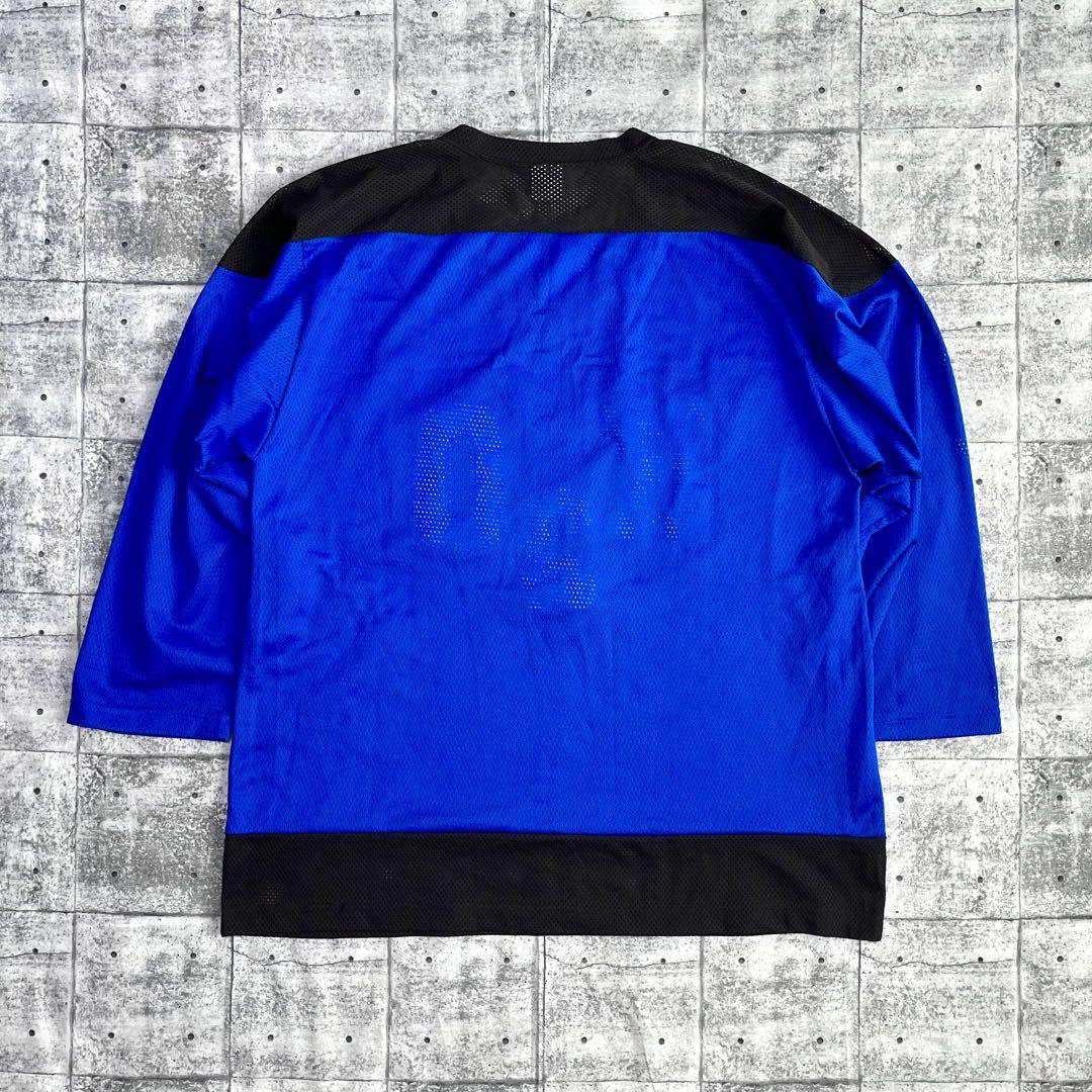 90s H2O ホッケーシャツ USA製 NY HC H×C L ハードコア 90s H2O NY HARDCORE ホッケージャージ USA製 ハードコア