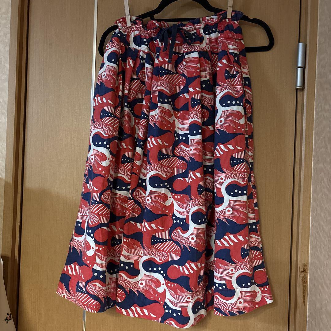 TIGRE BROCANTE】ドラゴンコードストライプ ポケットフィセルスカート