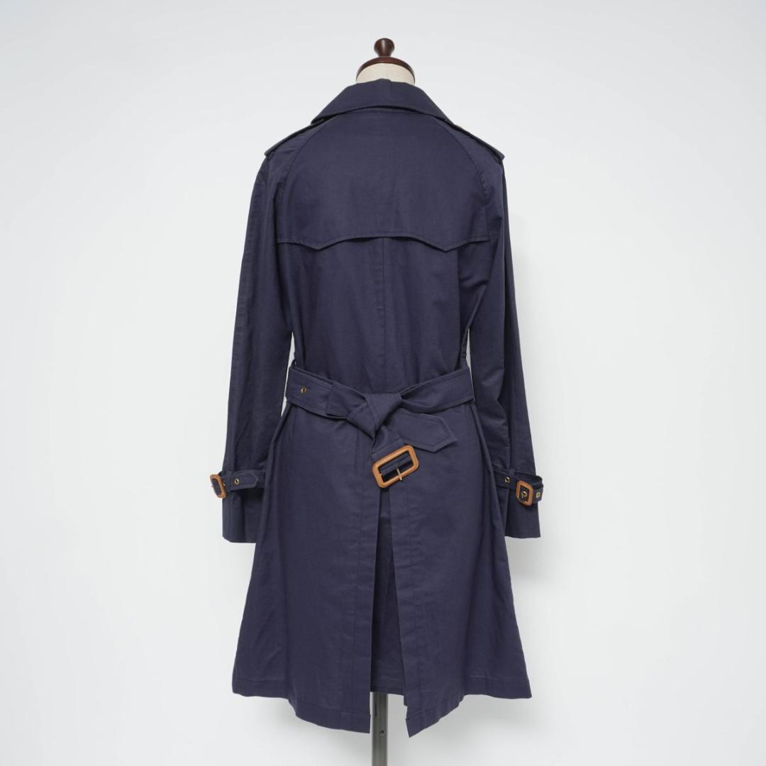 MACKINTOSH マッキントッシュ トレンチコート 紺 34*YC806