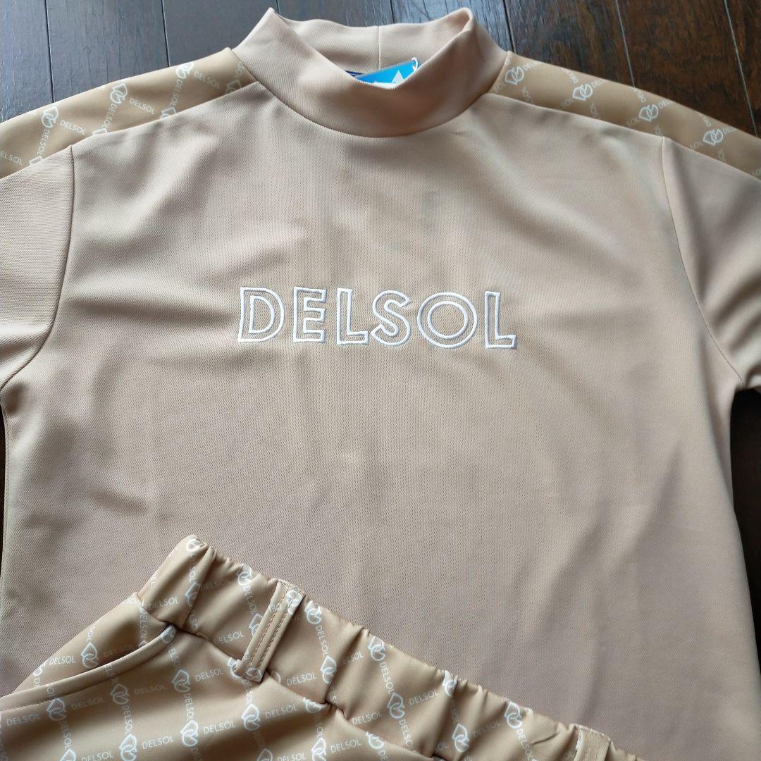 新品未使用」DELSOL レディース ゴルフウェア セットアップ14300