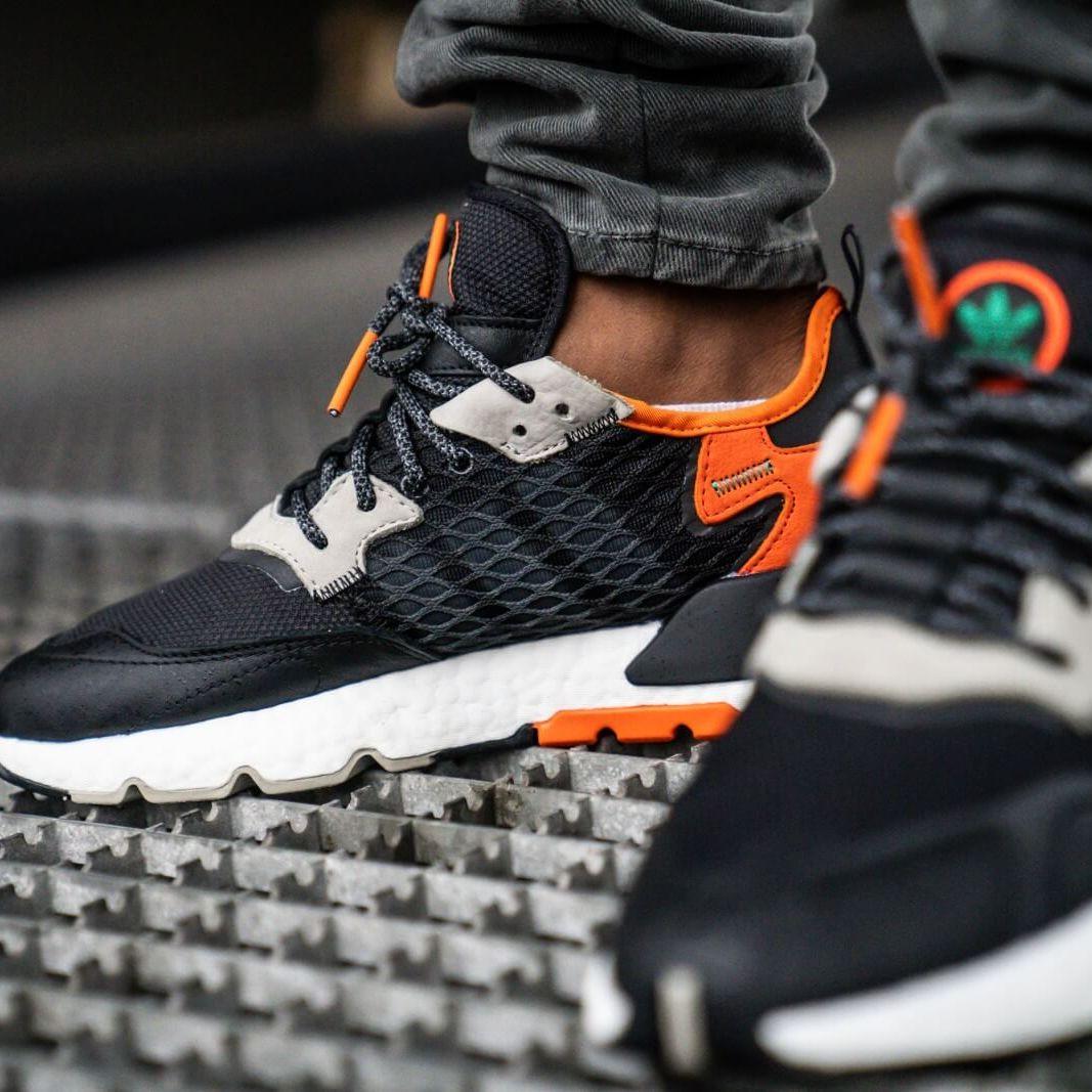 adidas Nite Jogger Core Black ナイトジョガー 黒 EiUIN-m99676775094 在庫正規店
